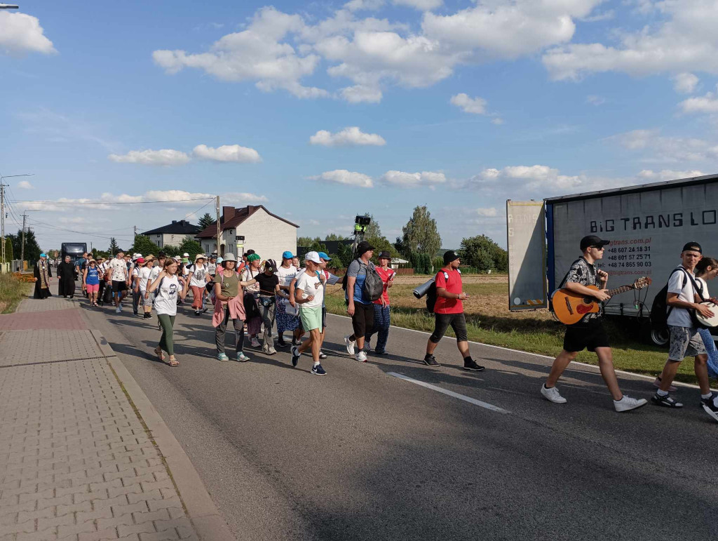 Piesza pielgrzymka na Jasną Górę - dzień piąty