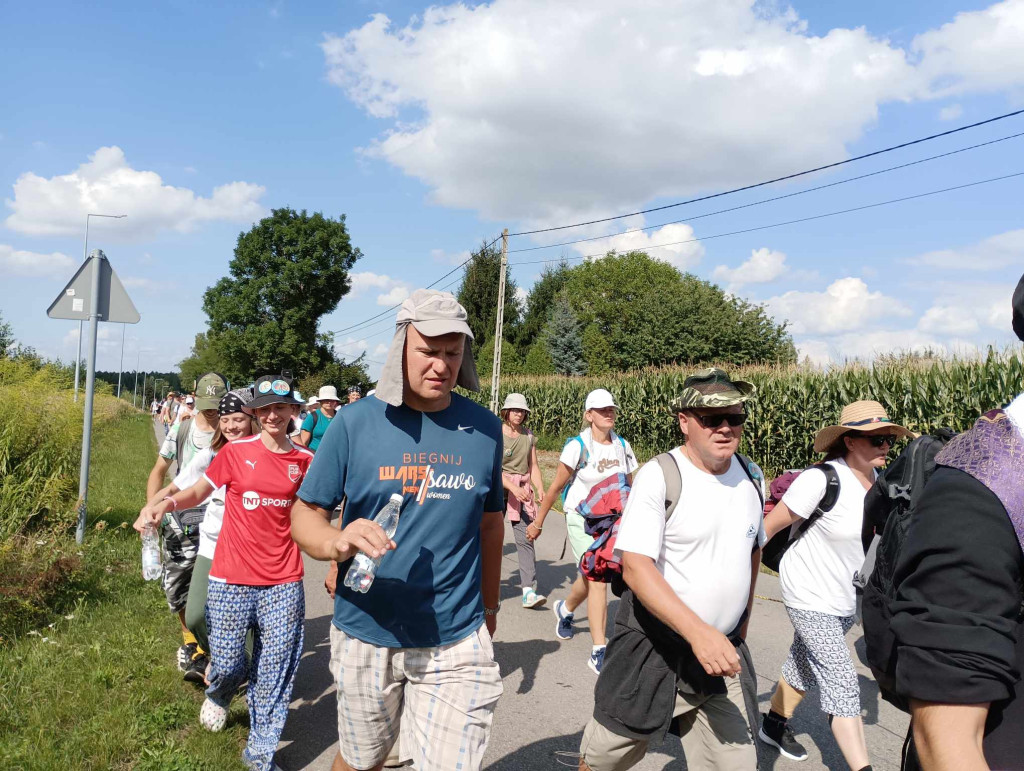 Piesza pielgrzymka na Jasną Górę - dzień piąty