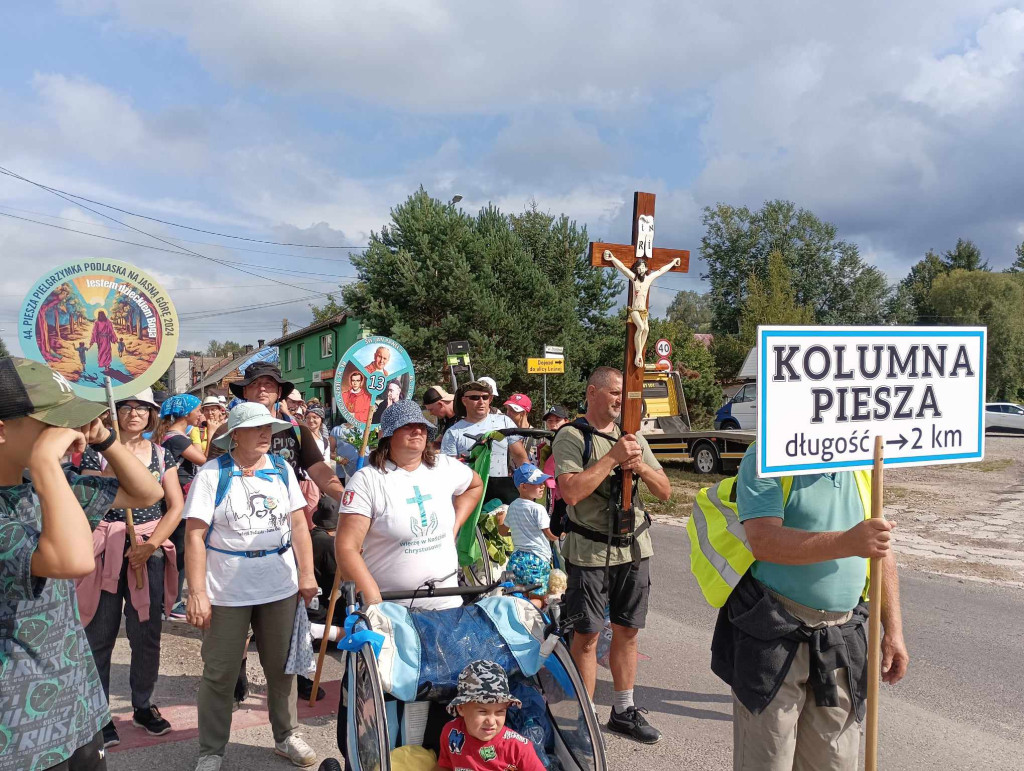 Piesza pielgrzymka na Jasną Górę - dzień szósty