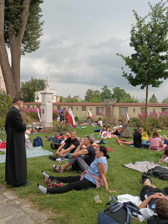 Piesza pielgrzymka na Jasną Górę - dzień szósty