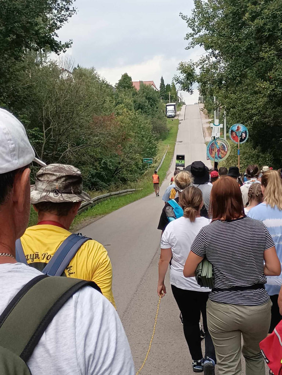 Piesza pielgrzymka na Jasną Górę - dzień siódmy