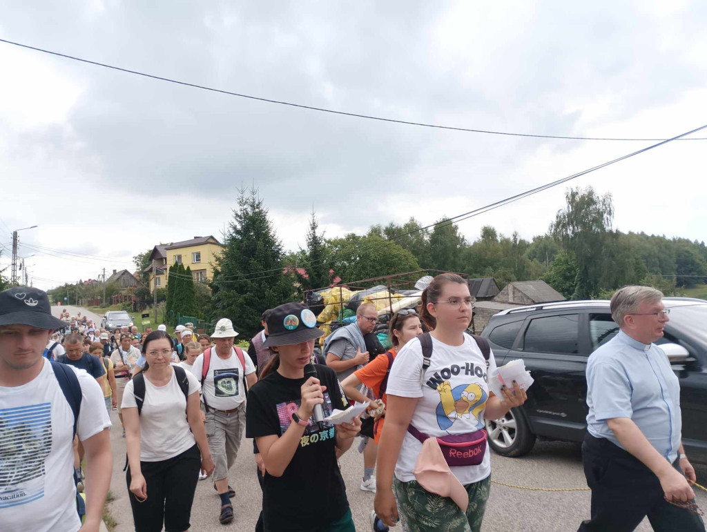 Piesza pielgrzymka na Jasną Górę - dzień siódmy