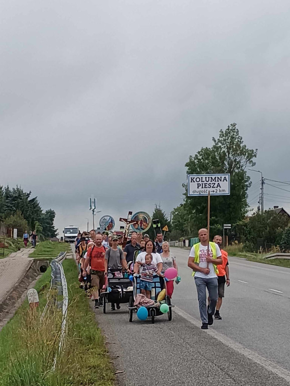 Piesza pielgrzymka na Jasną Górę - dzień siódmy