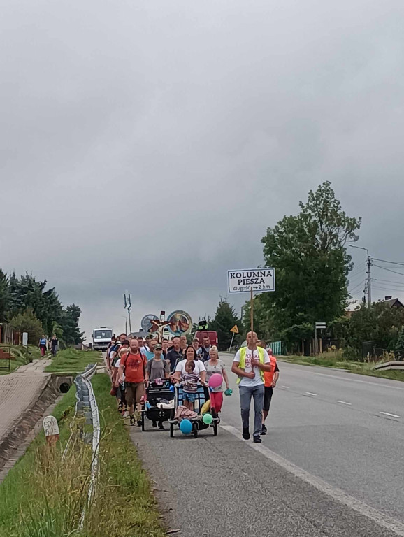 Piesza pielgrzymka na Jasną Górę - dzień siódmy