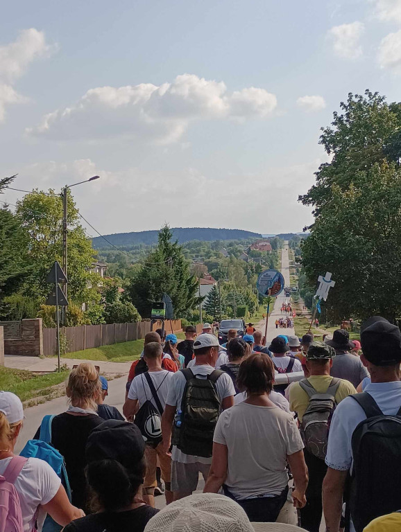 Piesza pielgrzymka na Jasną Górę - dzień siódmy