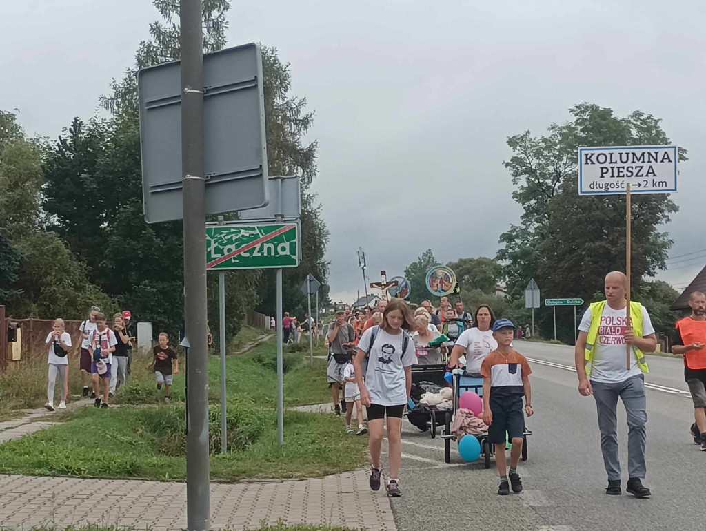 Piesza pielgrzymka na Jasną Górę - dzień siódmy
