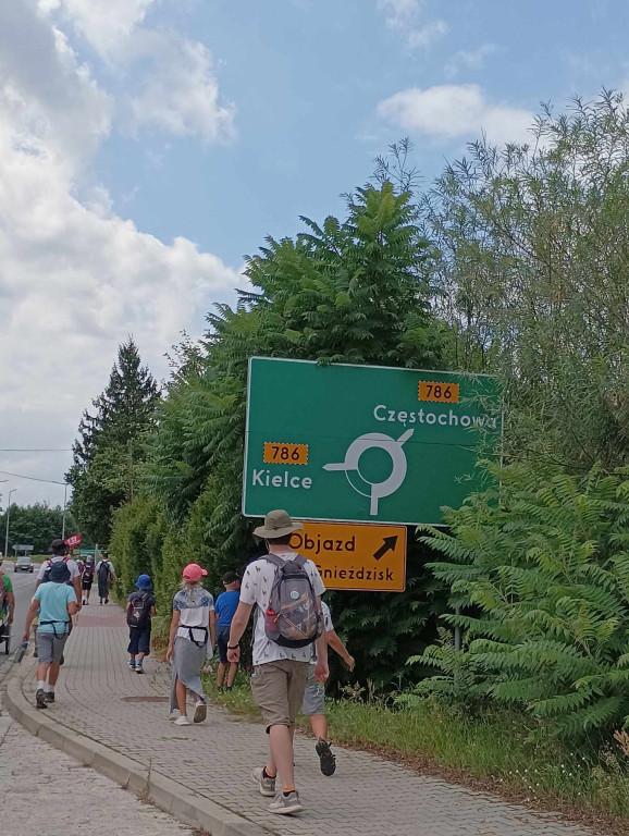 Piesza pielgrzymka na Jasną Górę - dzień ósmy