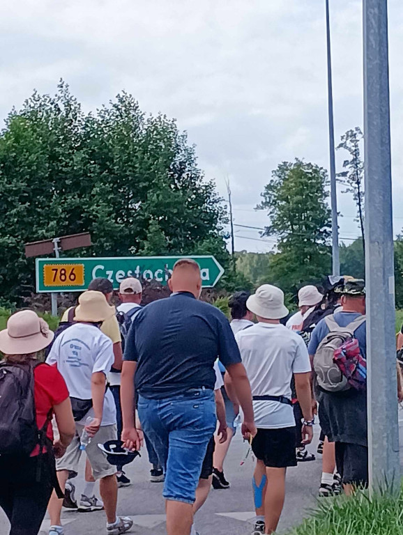 Piesza pielgrzymka na Jasną Górę - dzień ósmy