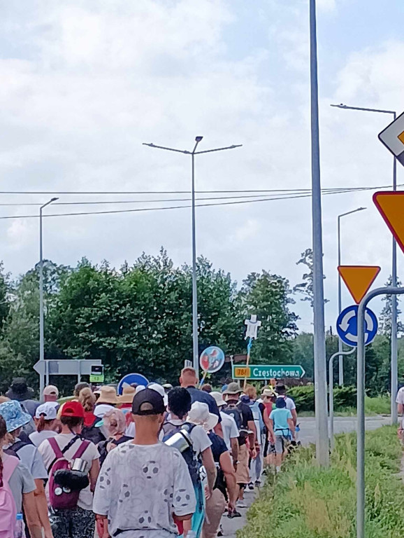 Piesza pielgrzymka na Jasną Górę - dzień ósmy