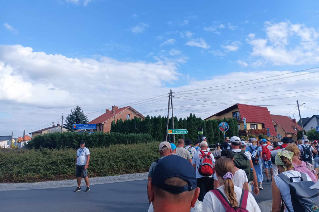 Piesza pielgrzymka na Jasną Górę - dzień dziewiąty