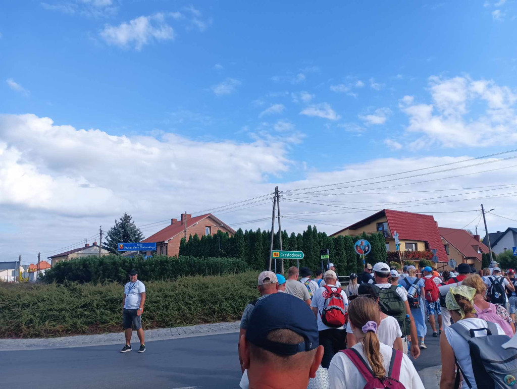 Piesza pielgrzymka na Jasną Górę - dzień dziewiąty