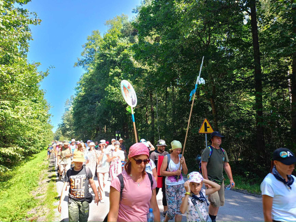 Piesza pielgrzymka na Jasną Górę - dzień dziesiąty