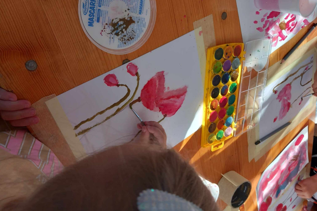 Warsztaty plastyczne w Branicy Radzyńskiej Kolonii