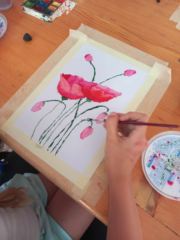 Warsztaty plastyczne w Branicy Radzyńskiej Kolonii