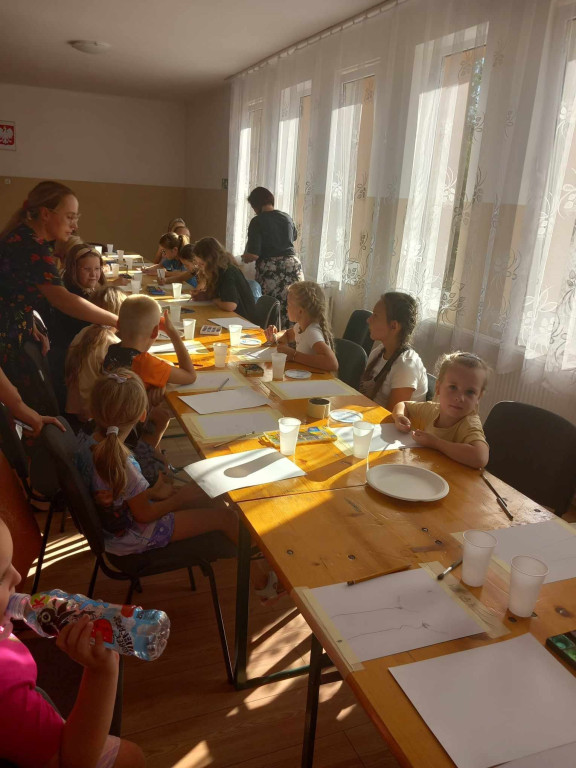 Warsztaty plastyczne w Branicy Radzyńskiej Kolonii