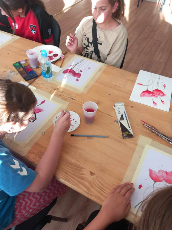 Warsztaty plastyczne w Branicy Radzyńskiej Kolonii