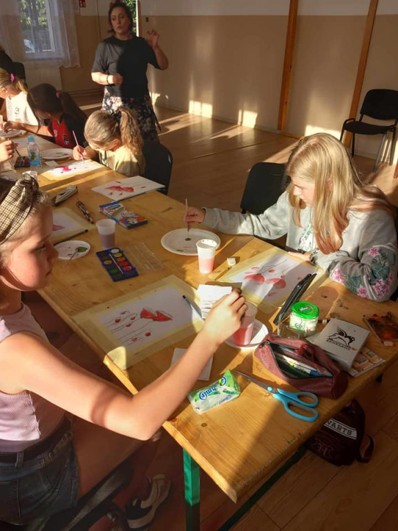 Warsztaty plastyczne w Branicy Radzyńskiej Kolonii