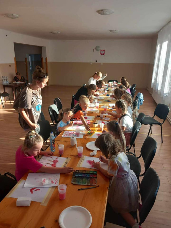 Warsztaty plastyczne w Branicy Radzyńskiej Kolonii