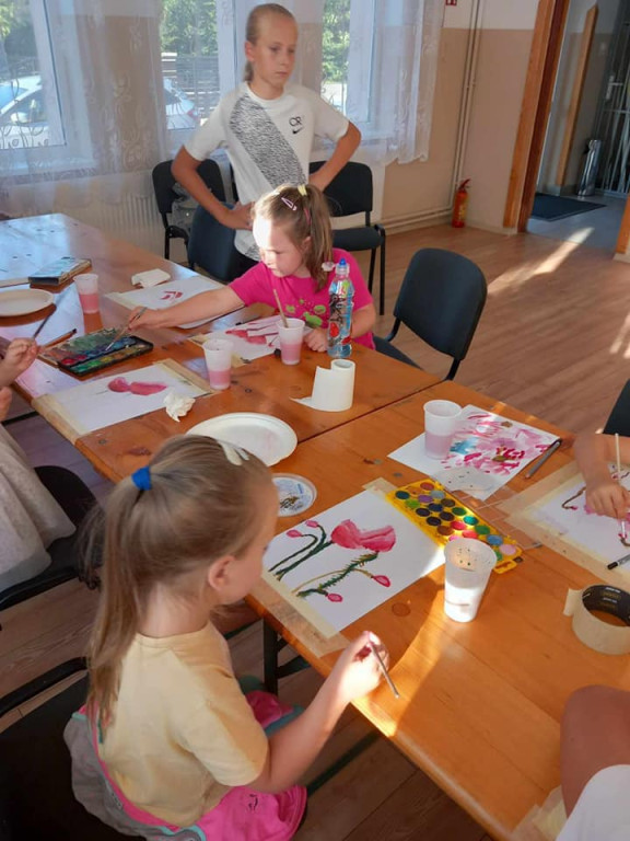 Warsztaty plastyczne w Branicy Radzyńskiej Kolonii