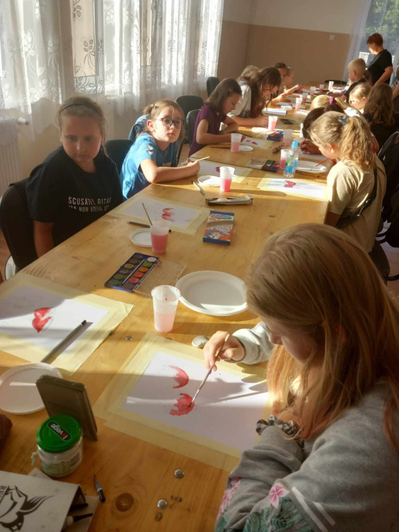 Warsztaty plastyczne w Branicy Radzyńskiej Kolonii