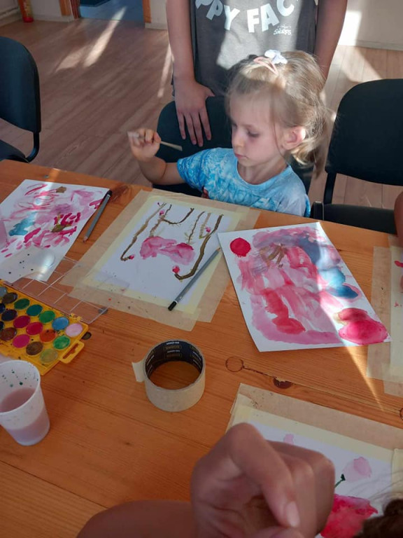 Warsztaty plastyczne w Branicy Radzyńskiej Kolonii