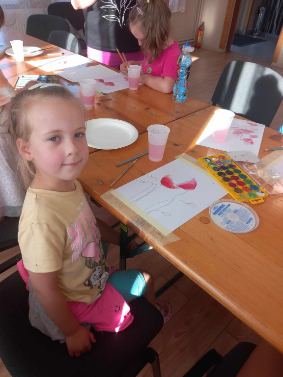 Warsztaty plastyczne w Branicy Radzyńskiej Kolonii