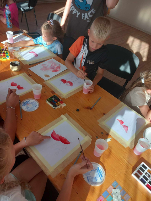 Warsztaty plastyczne w Branicy Radzyńskiej Kolonii