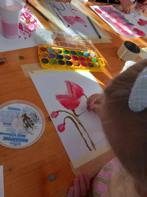 Warsztaty plastyczne w Branicy Radzyńskiej Kolonii