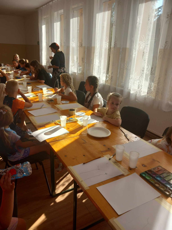 Warsztaty plastyczne w Branicy Radzyńskiej Kolonii