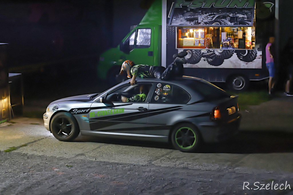 Pokaz kaskaderski w Radzyniu