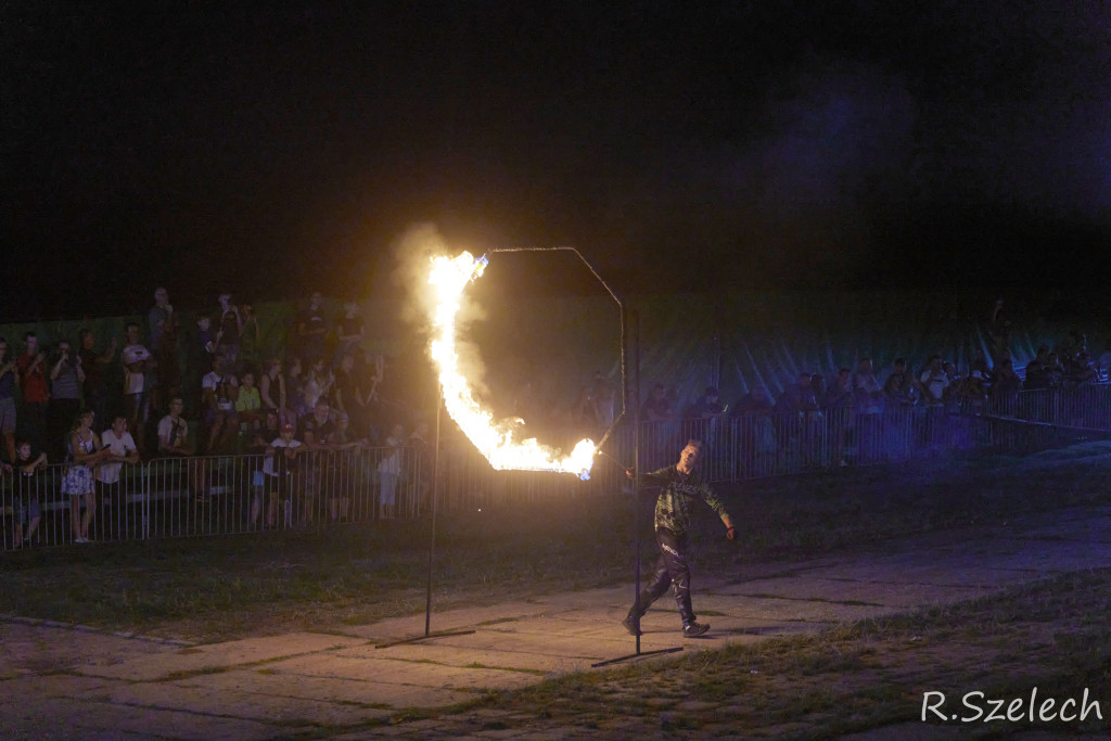 Pokaz kaskaderski w Radzyniu