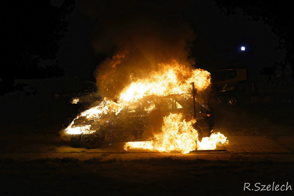 Pokaz kaskaderski w Radzyniu