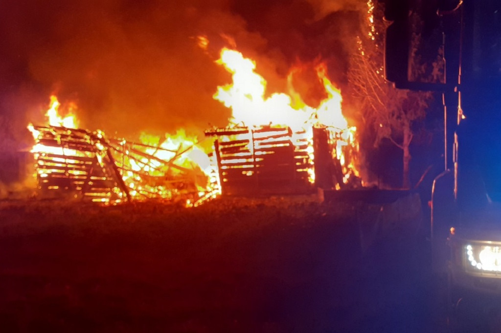 Pożar w Turowie