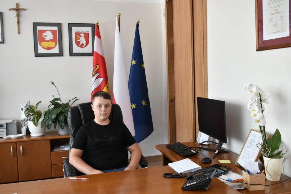 Zwycięzca konkursu w gabinecie wójta