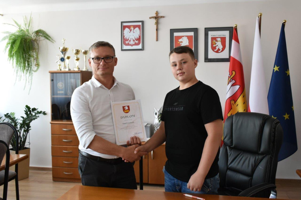 Zwycięzca konkursu w gabinecie wójta