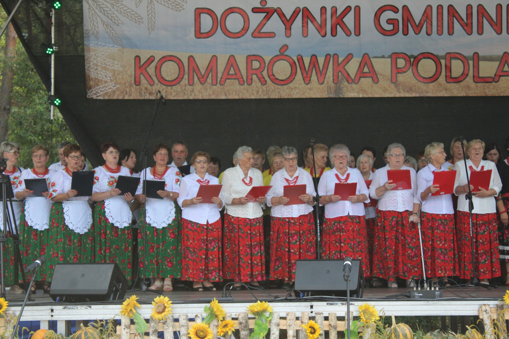 Dożynki gminne w Komarówce Podlaskiej