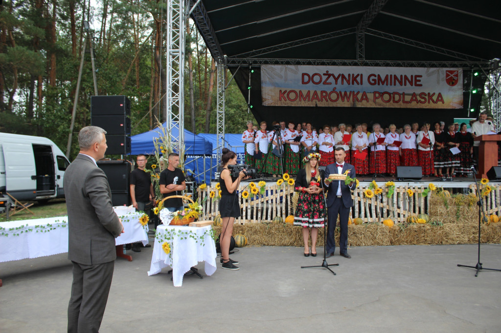 Dożynki gminne w Komarówce Podlaskiej