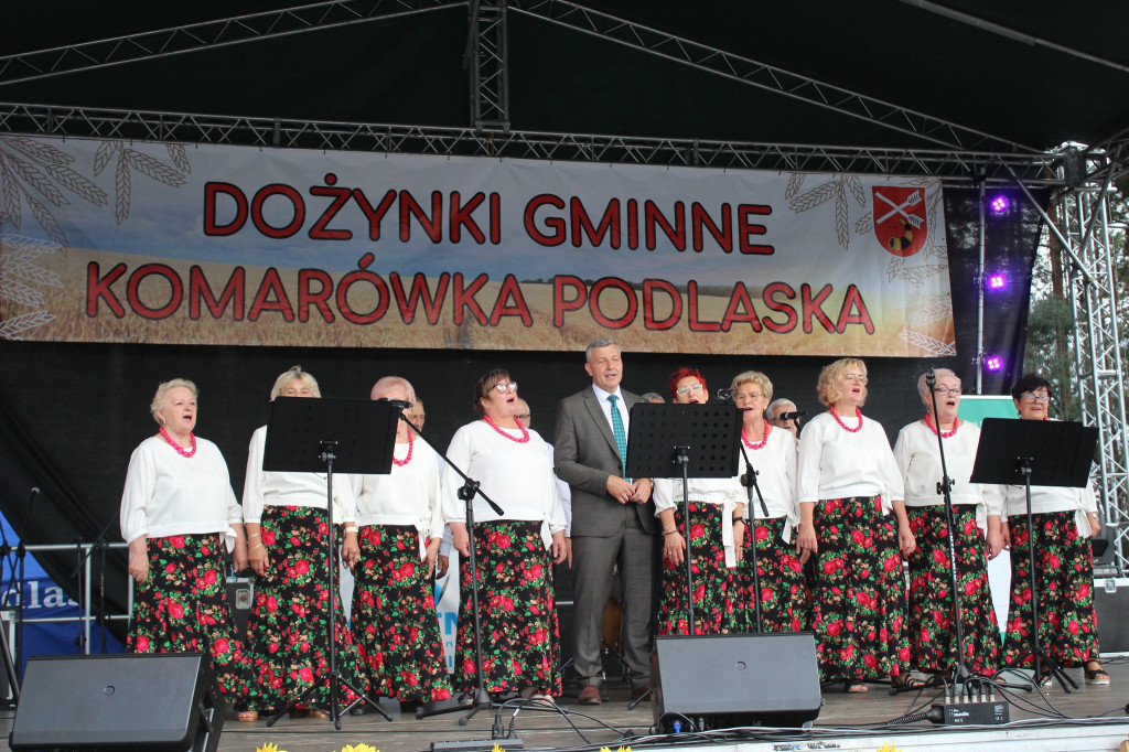 Dożynki gminne w Komarówce Podlaskiej
