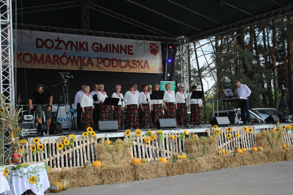 Dożynki gminne w Komarówce Podlaskiej