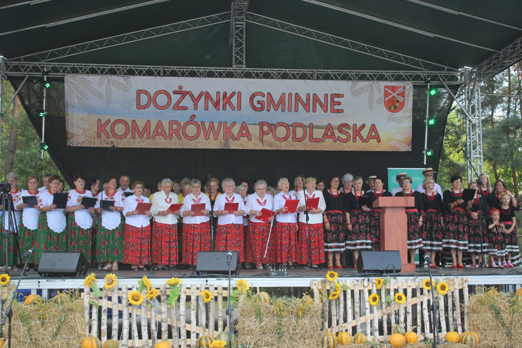 Dożynki gminne w Komarówce Podlaskiej