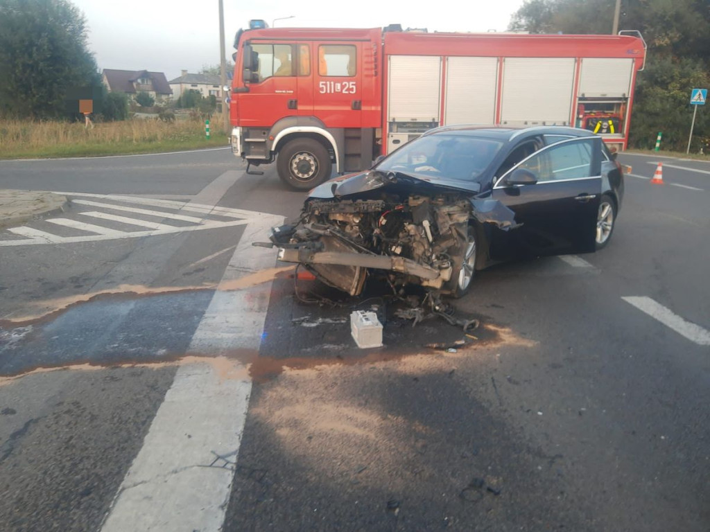 Wypadek na radzyńskiej obwodnicy