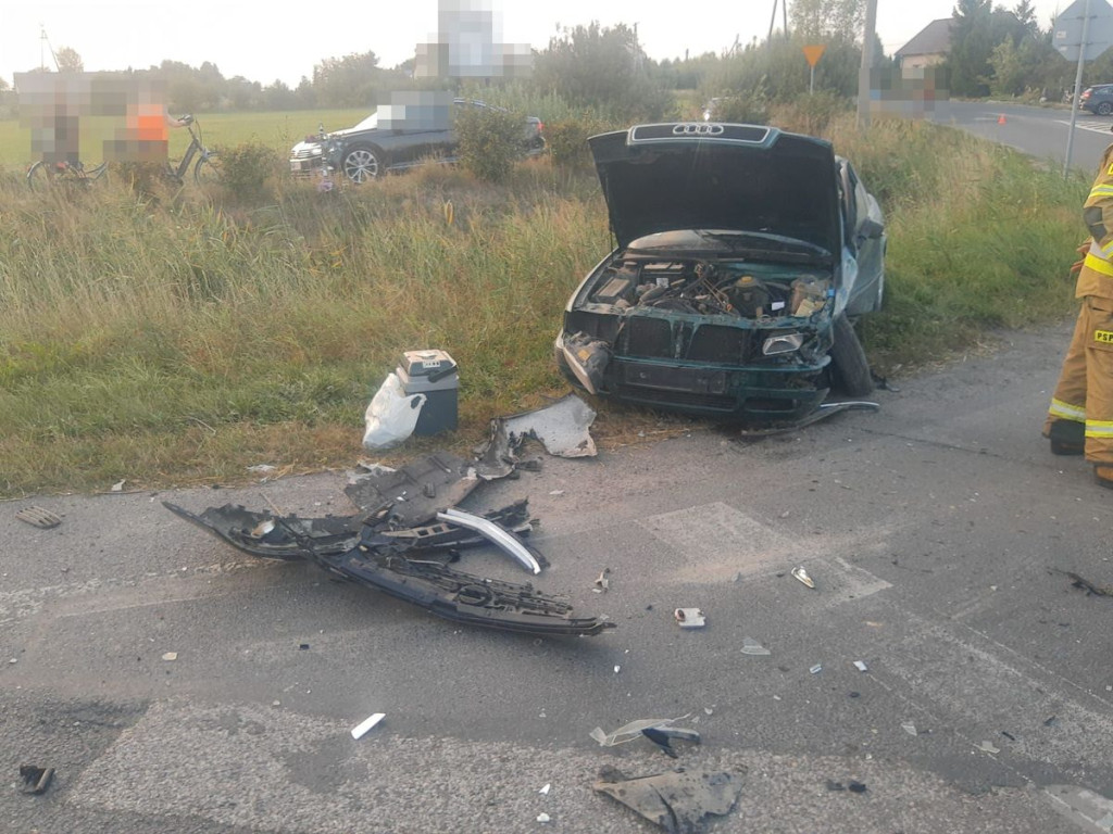 Wypadek na radzyńskiej obwodnicy