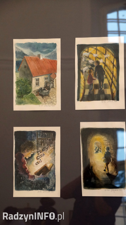 Wystawa ilustracji do bajek Agnieszki Bober