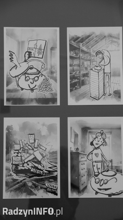 Wystawa ilustracji do bajek Agnieszki Bober