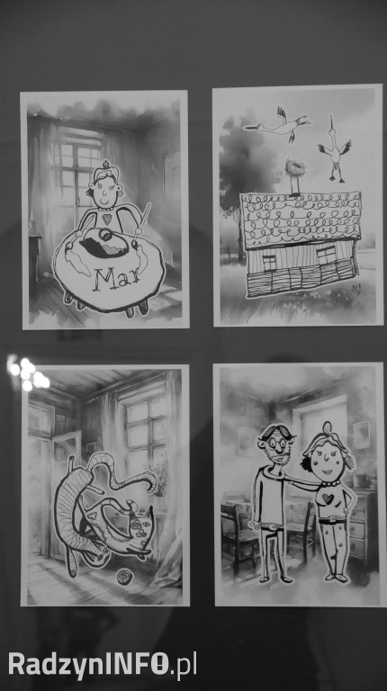 Wystawa ilustracji do bajek Agnieszki Bober