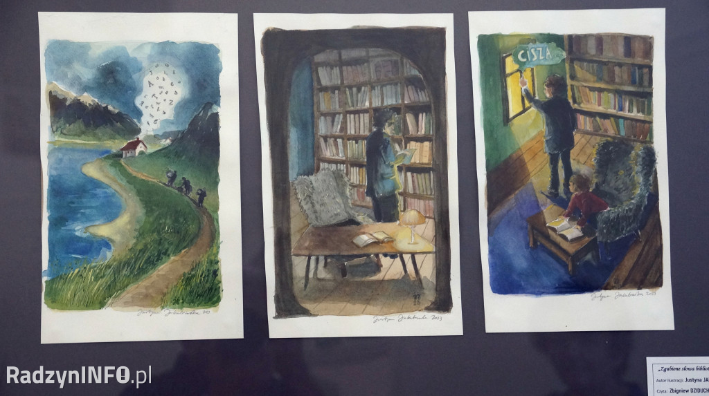 Wystawa ilustracji do bajek Agnieszki Bober