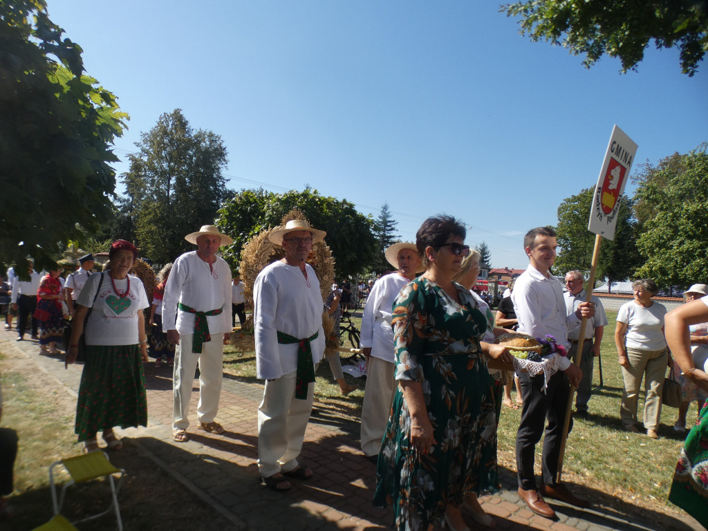 Delegacja gm. Radzyń na dożynkach diecezjalnych
