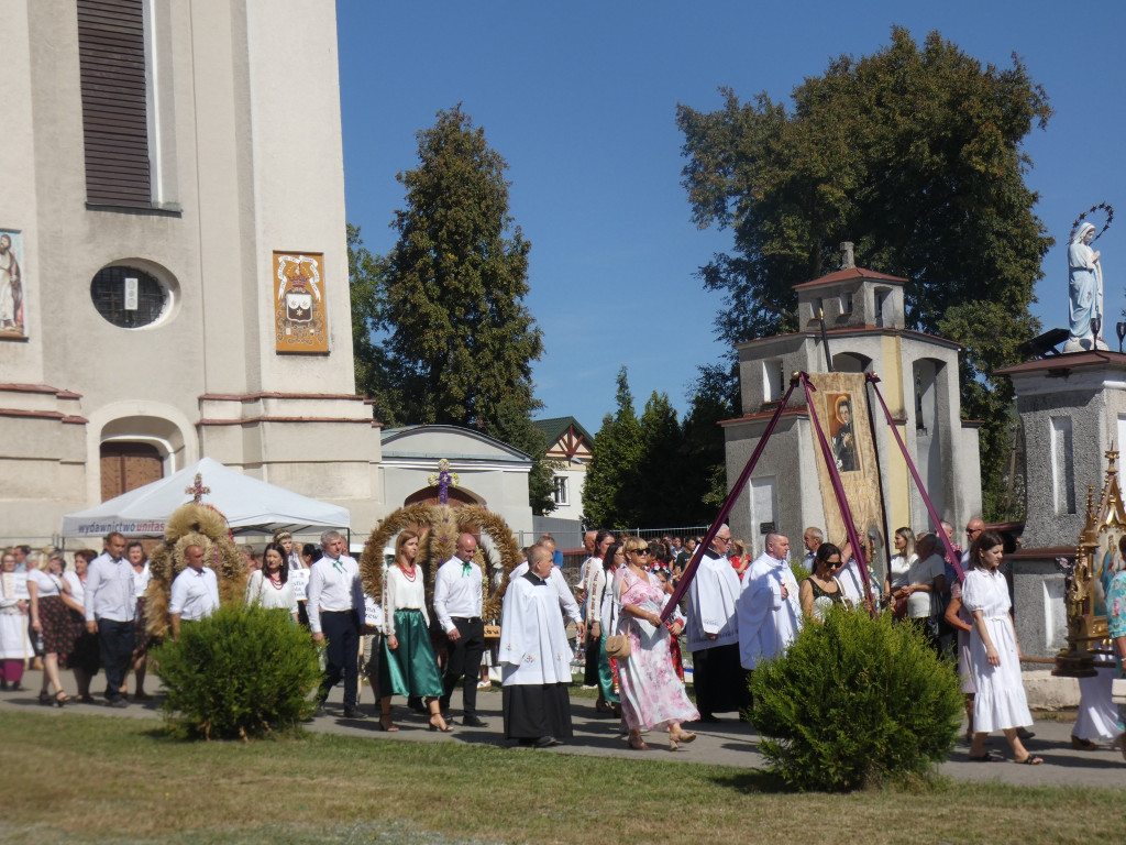 Delegacja gm. Radzyń na dożynkach diecezjalnych