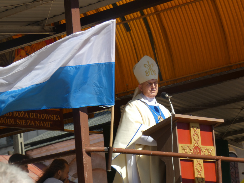 Delegacja gm. Radzyń na dożynkach diecezjalnych