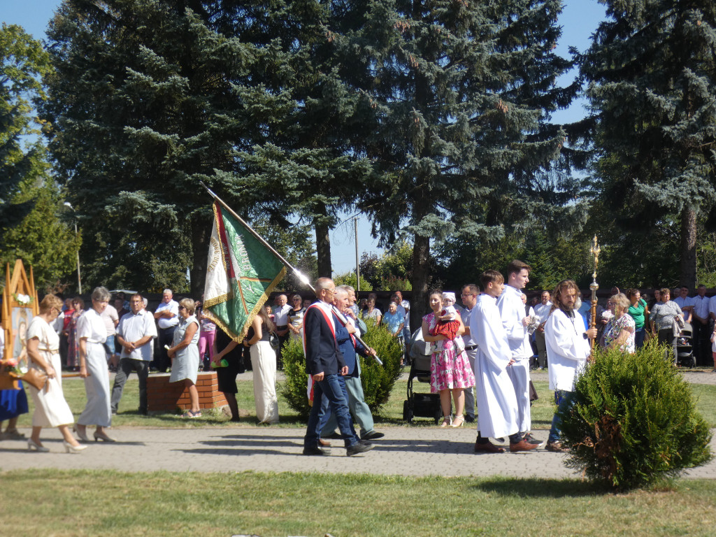 Delegacja gm. Radzyń na dożynkach diecezjalnych